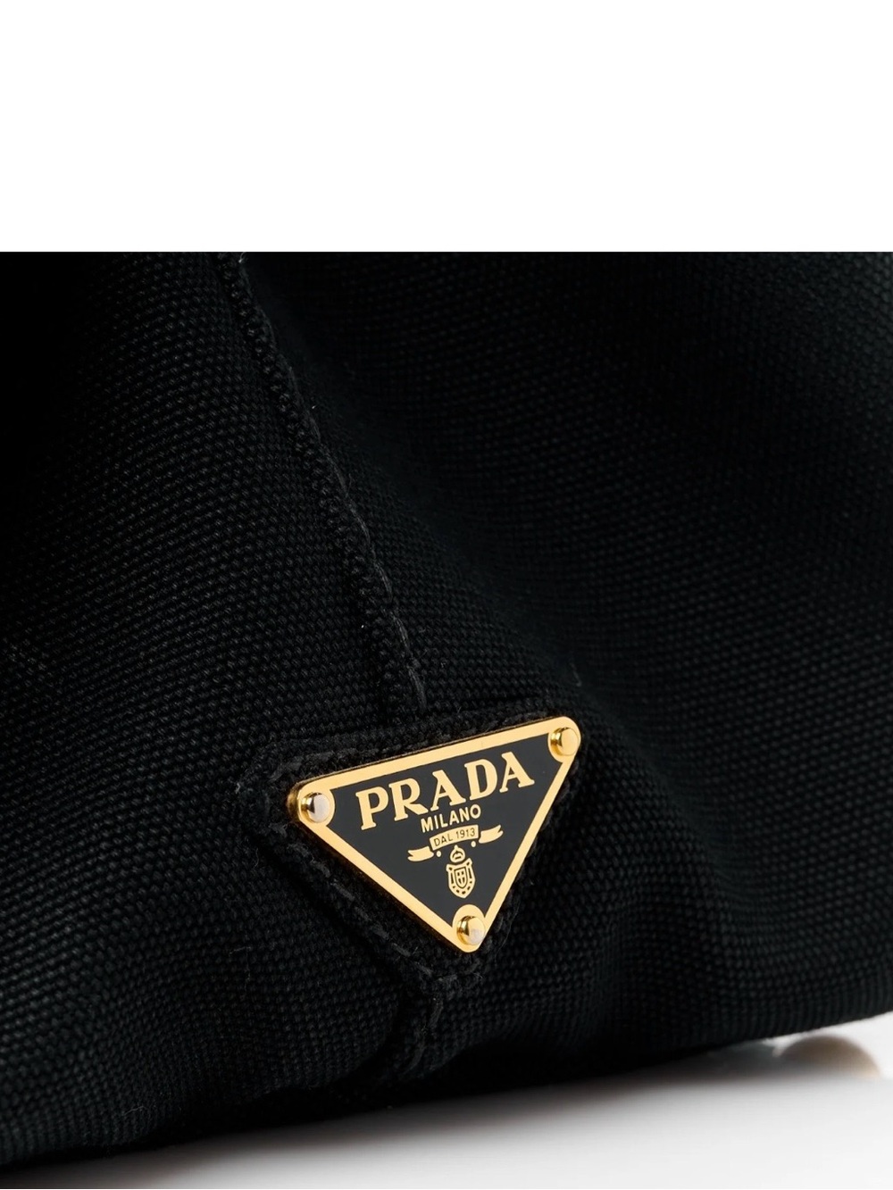 Prada Black Canapa bag - Picture 9 of 16